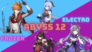 Genshin Impact แนะนำ ทีมลงAbyss ทีมไฟฟ้า กับ ทีมแช่แข็ง
