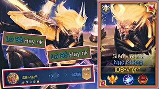 Best Ngộ Không Ra Trận Hack Mạng Vượt Thời Gian Khiến Team Hết Lời Khen Hay | Liên Quân Mobile