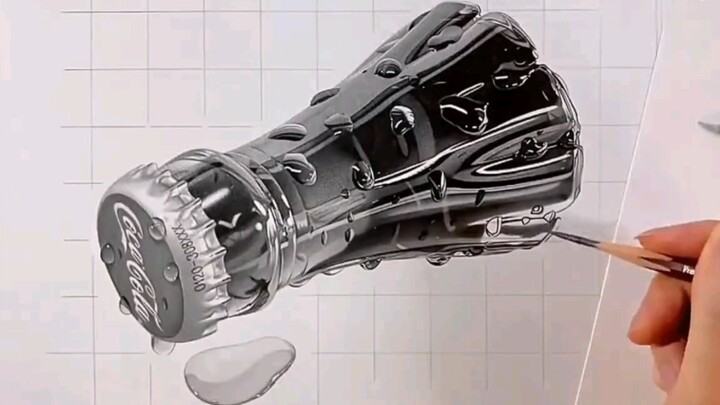 How many pencils did it take to draw this to gain such skill?