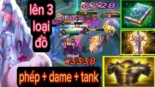 Keera Lỡ tay lên 3 loại đồ Phép + Dame + Tank | không ngờ lại mạnh đến vậy - Hùng BK