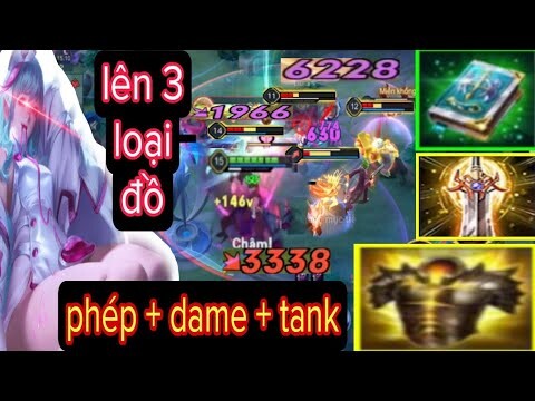 Keera Lỡ tay lên 3 loại đồ Phép + Dame + Tank | không ngờ lại mạnh đến vậy - Hùng BK