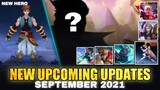NEW HERO UPDATE - ALL UPCOMING SKINS ON SEPTEMBER & MORE | Mobile Legends #WhatsNEXT Ep.115