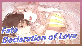 Fate|[Hand Drawn MAD]Declaration of Love by Gilgamesh（Fate/Extra CCC）