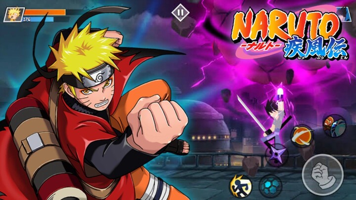 Perjuangan NARUTO Melawan SASUKE - Stickman Ninja Fight