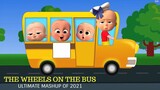 Wheels on the Bus ULTIMATE MASHUP | Super Fun Video