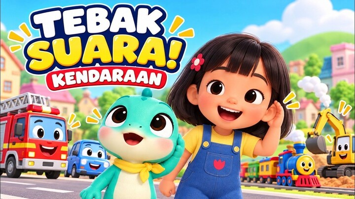 Tebak Suara Kendaraan! 🚒🚗🚆 | Nara & Chiko