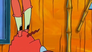 Mr. Krabs saw SpongeBob picked up a dollar, which was more painful than killing him.