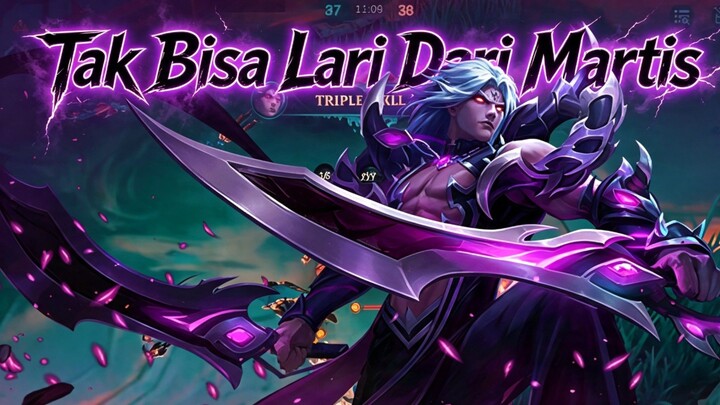 nggak bisa lari dari martis!