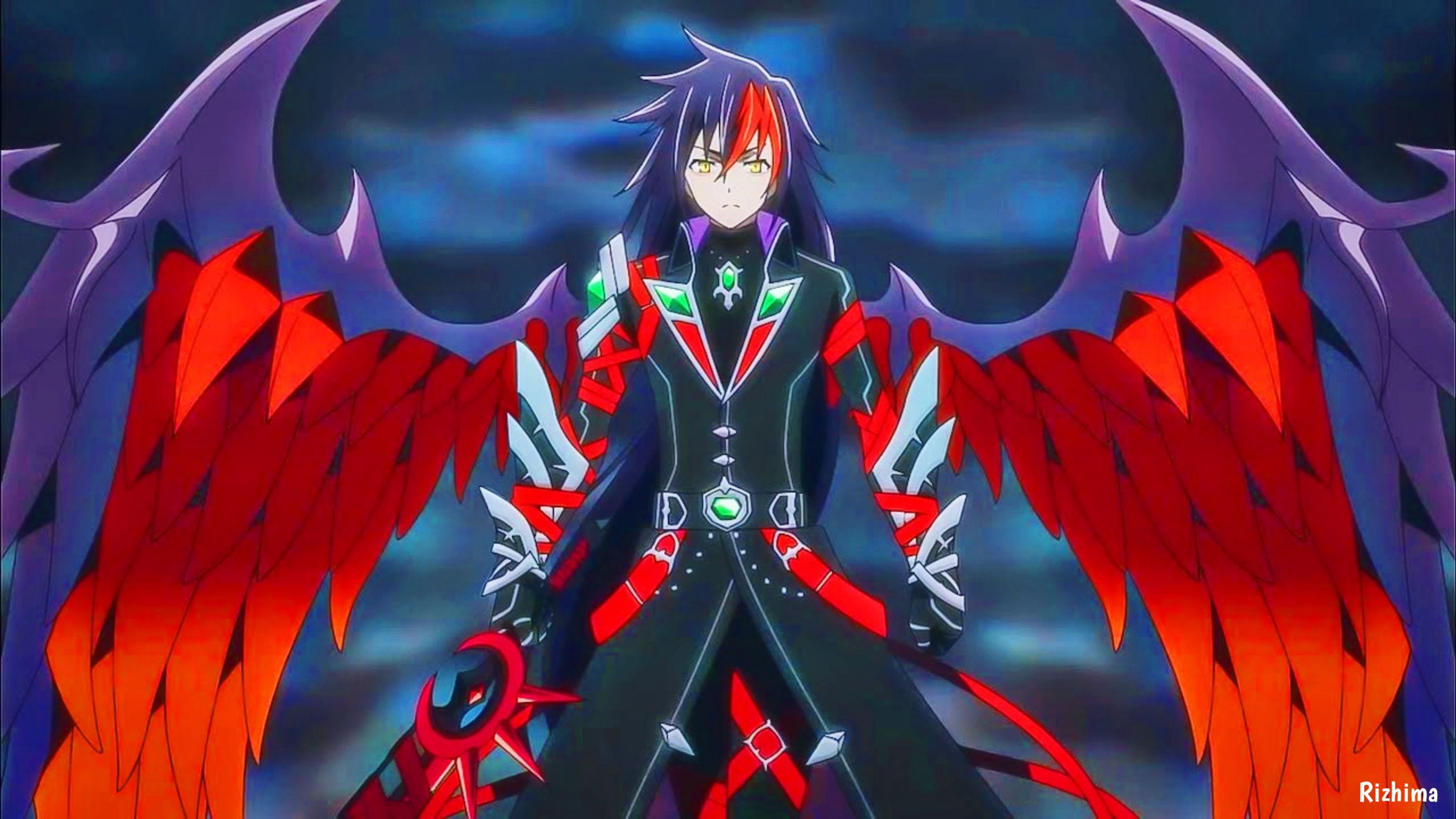 Anime Boy - Prince of Darkness Anime Name: Zero Chronicle