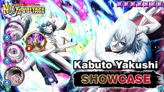 Kabuto Yakushi Sage Mode (Old Kit) 7⭐ Ability Showcase | Naruto X Boruto Ninja Voltage