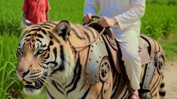 Steel Se Bana Hua Tiger 🐯🐅