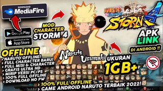 BARU! GAME NARUTO ULTIMATE NINJA STORM 4 DI ANDROID! OFFLINE 1GB+ MIRIP BANGET KAYAK DI PS/PC! 2022