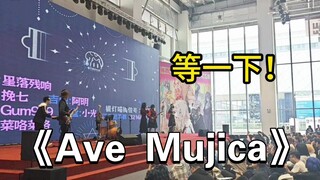鼓手为什么要在演出开始前揭掉众人面具，演奏《Ave Mujica》？