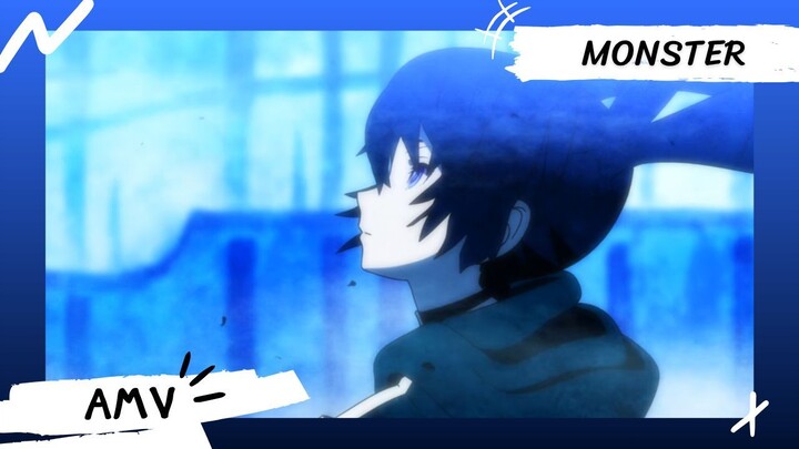 Black Rock Shooter | แบล็ค ร็อค ชูตเตอร์ 【Lyrics AMV】 Monster