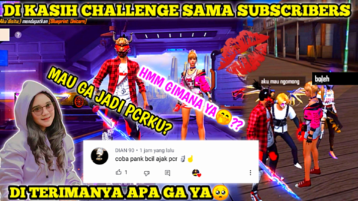 DI KASIH CHALLENGE SAMA SUBSCRIBE NEMBAK CEWEK TERIMANYA APA GA YA🥺