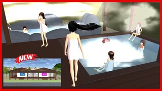 Hot Spring Bath || SAKURA School Simulator