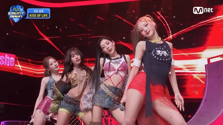 KISS OF LIFE Who is she performance Mnet 260409