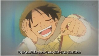 Sampe segitunya supaya ga di marahin sama Luffy🤣🤣