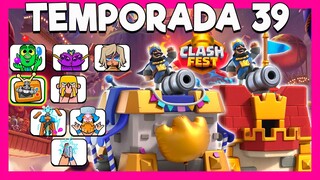 TODO SOBRE LA TEMPORADA 39 DE CLASH ROYALE EMOTES, SKINS Y PASS ROYALE (Sneak Peek) ✨Sergio1722