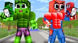Monster School : Hulk's Bad At Studies But Kind - Sad Story - Minecraft Animation