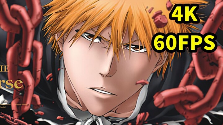 [Ultimate 4K 60 frames] BLEACH Kurosaki Ichigo's super handsome Getsuga Tenchou collection! Experien