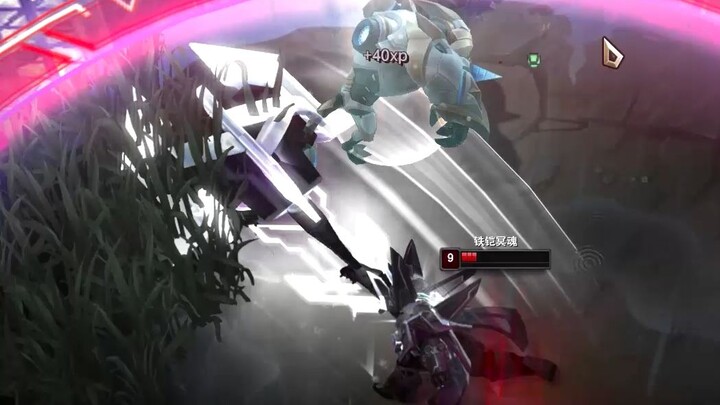 "I'm switching players, kid!"