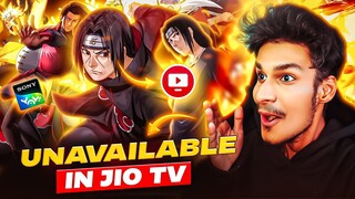 😱Unavailable in jiotv !! Naruto Shippuden hindi dubbed | Naruto Shippuden Sony Yay