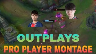 Highlights Pro Player Outplays - Faker, Jankos, Nemesis, Caps, Doublelift, BDD... Montage