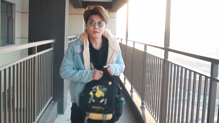 A spacious backpack