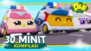 Kereta Polis & Lain-lain | Kompilasi 30 Minit Lagu-Lagu Didi & Friends