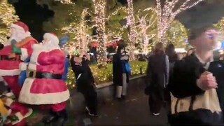 光り輝くビールホットドッグ祭り東京上野Shining light up beer&sausagefestival ❤️