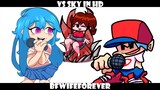 Sky in HD Trying kidnap BF again  (BFSWIFEFOREVER) | FNF MOD