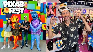 Grand Opening Of Pixar Fest At Disneyland! My Sister Cried Because Of The NEW Fireworks