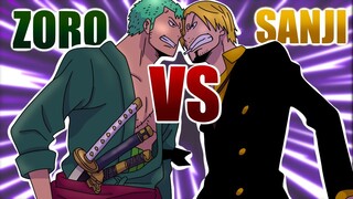 Zoro vs Sanji?!?! Girl Decides Whos Better!