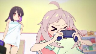 Take my brother to the bathroom to take a bath