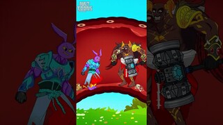 Can Jax Destroy Dragon Monster and Skibidi TOilet To Save Pomni? | TADC | Funny Animation #shorts