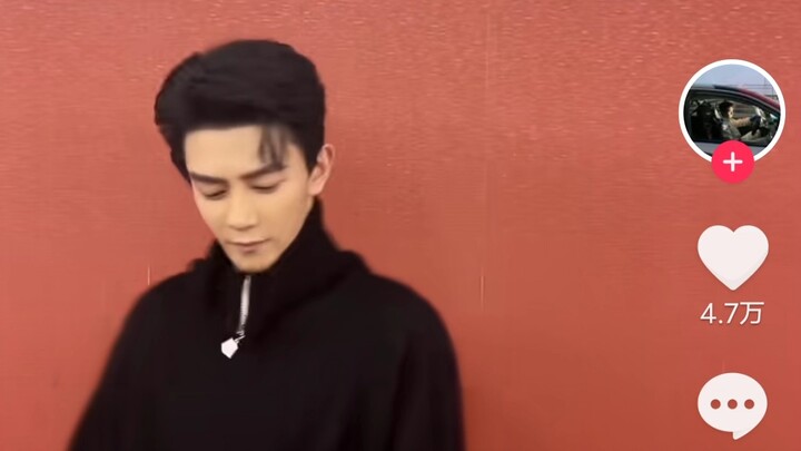 There's something fishy about your expression—tell me, who filmed this video for you? The background