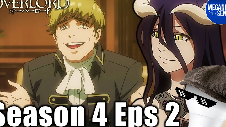 Overlord Season 4 ตอนที่ 2 ปฏิกิริยาและการสนทนาสั้น ๆ overlord