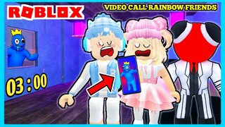 BANG BOY DAN CACA VIDEO CALL RAINBOW FRIENDS SI ROBLOX ft @Shasyaalala