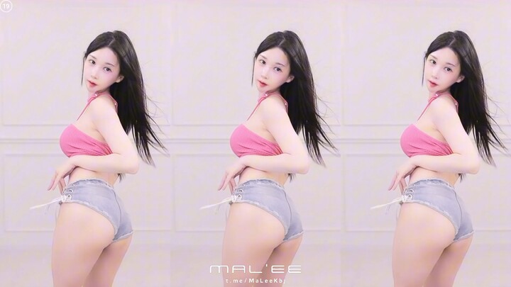 Korean Beauty Dances Energetically
