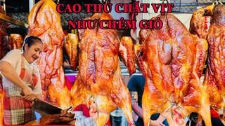 CẬN CẢNH NHỮNG PHA CHẶT VỊT QUAY “ CỰC CHẤT “ NỔI TIẾNG BẬC NHẤT SÀI GÒN ,KHÁCH ĐÔNG NGHẸT #HiepVlog