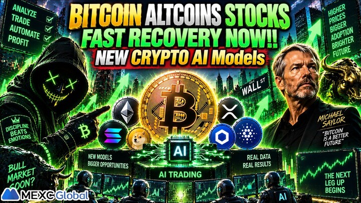 Bitcoin Altcoins Stocks Price Recovery FAST - New Crypto AI Models Are Here!