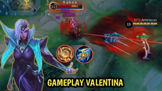 Gameplay Valentina,Damagenya gak ada obat !!