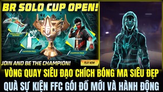 (Free Fire) Review Quà Sự Kiện FFC Gói Đồ Mới Và Hành Động, Vòng Quay Siêu Đạo Chích Bóng Ma