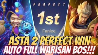 " YANG TERPENTING  WARISANNYA ! BUKAN SET UP NYA " TUTORIAL DISIPLIN GAMEPLAY ASTA 2 PERFECT WIN !