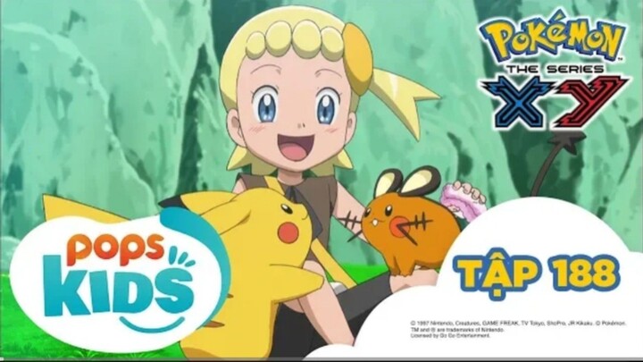 [S17 XY] Pokémon Tập 188 - Pikachu và Dedenne! Má Hồng Cọ Xát - Hoạt Hình Tiếng Việt Pokémon