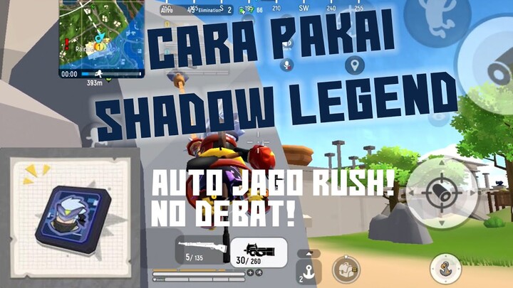 TUTORIAL TIPS & TRICK CARA PRO PAKAI SHADOW WARRIOR LEGEND CARD