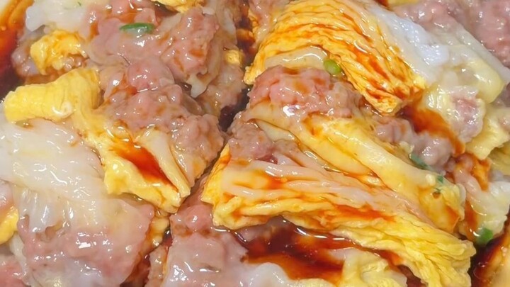 Đây là món cháo cuốn nào của Quảng Đông vậy?