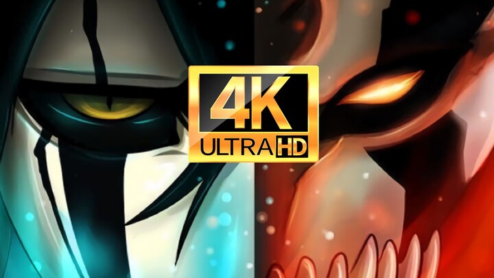 Koleksi adegan terkenal BLEACH episode 266-272 (Ichigo vs. Ulquiorra) yang telah direstorasi 4K - OP
