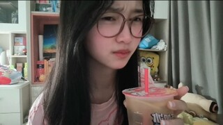 Teh lemon ketan, sangat lezat